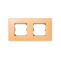 Simon 27772-64 Placa 2 Elementos (Salmon Mate)