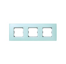Simon 27773-62 Placa 3 Elementos (Verde Mate)