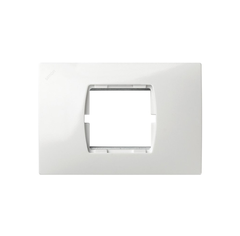 Simon 27612-65 Placa Americana 2 Modulos Estrechos