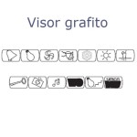 Visor grafito